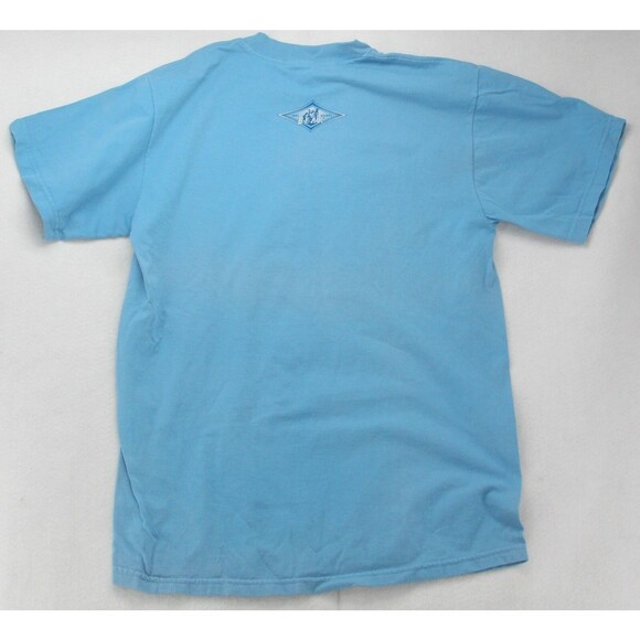 Bear Surf  T-Shirt Mens Size Medium Old Logo Cotton Blue Vintage Made In USA - Picture 2 of 7